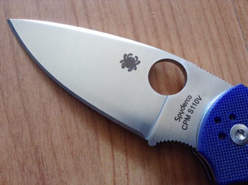 Navaja Spyderco Native 5 en acero CPM S110V C41GPDBL5 - Image 4
