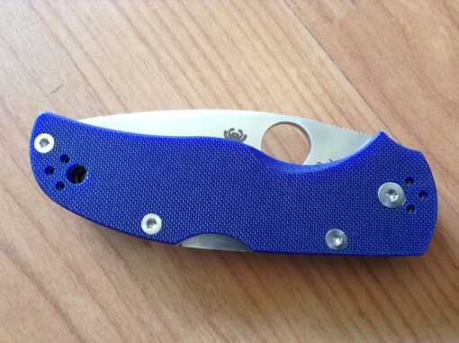 Navaja Spyderco Native 5 en acero CPM S110V C41GPDBL5 - Image 5