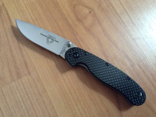 Navaja Ontario RAT II 8832 en fibra de carbono - Image 3