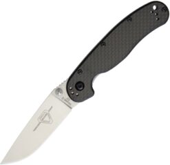 Navaja Ontario RAT II 8832 en fibra de carbono