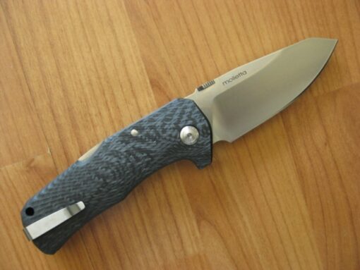 Navaja LionSTEEL en fibra de carbono TM1 CS - Image 3