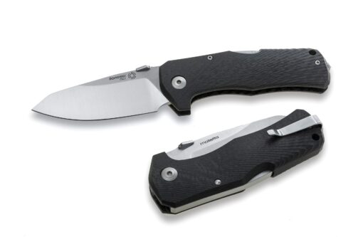 Navaja LionSTEEL en fibra de carbono TM1 CS