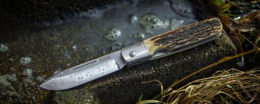 Navaja Fallkniven modelo GPs en cuerno de venado - Image 6